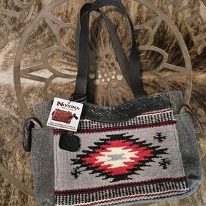 Nocana Belt Co Conceal Carry Shoulder Bag Wool & Leather